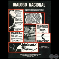 DIALOGO NACIONAL - Autora: MARGARITA DURÁN ESTRAGÓ - Año 1987